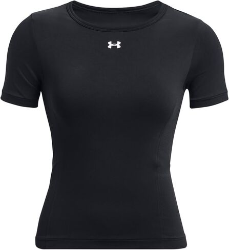 Under Armour 1379149-1-LG Women's UA Train Seamless Short Sleeve Black LG in Saudi Arabia