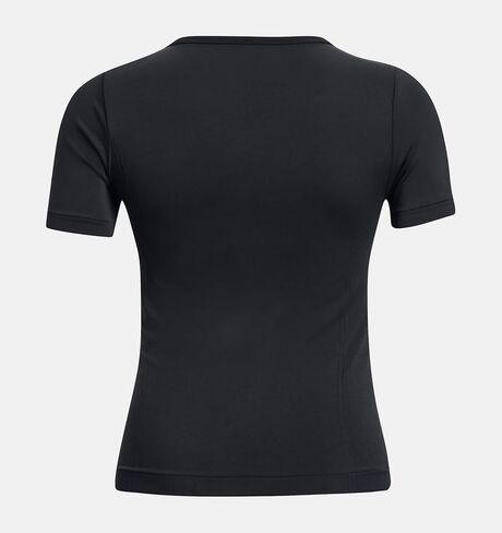 Under Armour 1379149-1-LG Women's UA Train Seamless Short Sleeve Black LG in Saudi Arabia