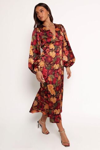 Petal & Pup Women's Zimmer Long Sleeve Maxi Dress in Saudi Arabia