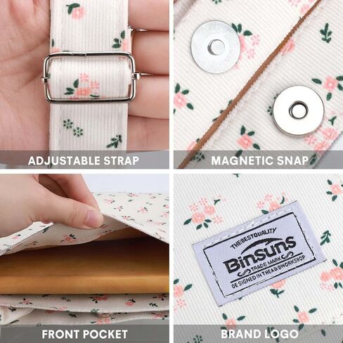 حقيبة حمل سروال قصير للنساء - حقيبة حقيبة كبيرة حقيبة يد جمالية حقيبة كروس - العمل المدرسي والسفر والتسوق الشاطئ (بيج) in Kuwait