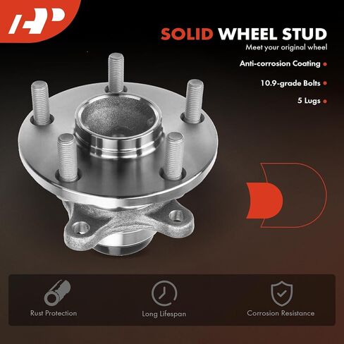 A-Premium 2 × محمل العجلات الأمامية وتجميع المحور مع ABS و 5-LUG متوافق مع لكزس LS430 2001 2002 2003 2005 2005 in Saudi Arabia