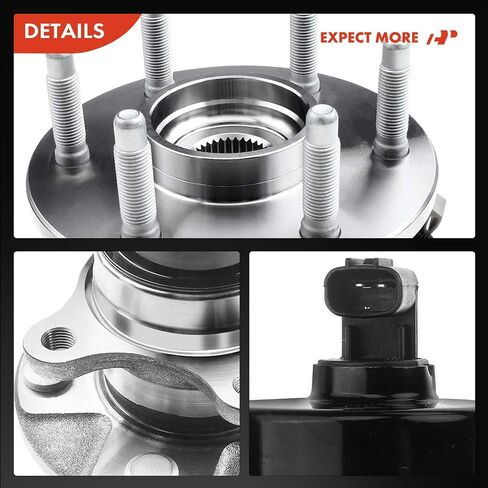 A-Premium 2 × محمل العجلات الأمامية وتجميع المحور مع ABS و 5-LUG متوافق مع لكزس LS430 2001 2002 2003 2005 2005 in Saudi Arabia