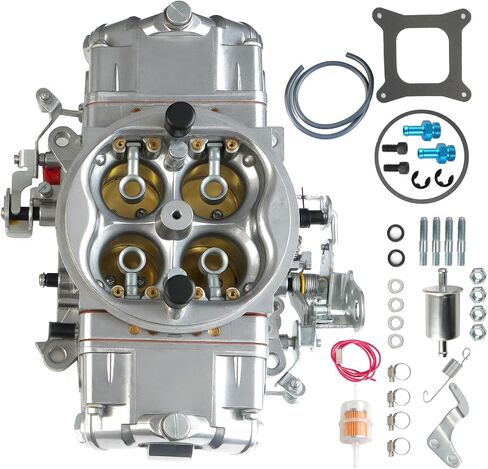 BR-67200 750 CFM 4 Barrel Carburetor for Brawler Race Series – Mechanical Secondary, 4150 Square Bore, No Choke, Dual Inlet (Fits Quick Fuel & 4150 Style Carburetors) in Saudi Arabia