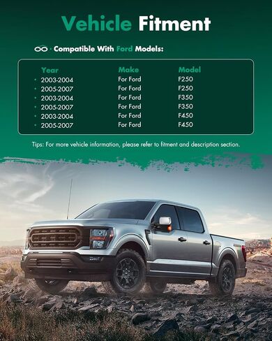 SCITOO Towing Mirrors fit for 2017-2019 For Ford For F250 For F350 For F450 Super Duty Tow Mirrors with Left and Right Side Power Heated Turn Signal lamp Auxiliary Lamp in Saudi Arabia