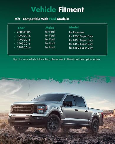 مرايا سحب SCITOO مناسبة لـ 2017-2019 لفورد لـ F250 لـ F350 لـ F450 مرايا سحب فائقة التحمل مع الجانب الأيسر والأيمن، مصباح إشارة الانعطاف الساخن، مصباح مساعد in Saudi Arabia