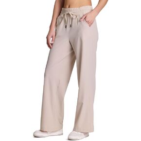 RBX Activewear Wide Leg Pant for Women ، Pant Weeken Weeken Bant مع جيوب خفيفة الوزن مع جيوب in Saudi Arabia