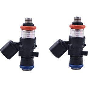 JEENDA 2PCS Fuel Injectors 27400015 Compatible with 2017-Up Harley-Davidson Milwaukee Eight Touring FLH FLT M8 Touring 17-24 in Kuwait