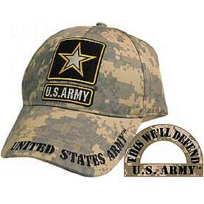 شعار الجيش الأمريكي Star Logo Camouflage Hat Cap المنتج المرخص in Saudi Arabia