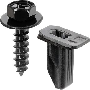 OAUTOO 10sets Rear Bumper Side Bracket Screw with Grommet Kit for Toyota 90159-60488 52197-22020 Avalon Camry Corolla ES300h ES350 HS250h 2007-2022 in Saudi Arabia