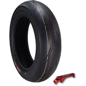 Kenda KD2 Kwick (KD2) 100/90-12 Front (49J) & 120/80-12 Rear (51L) Tires for Motorcycle & Scooter, Radial with Top-Speed Stability & Excellent Wet Grip w/Keychain - Fit with Honda Grom (2-Pack) in Saudi Arabia