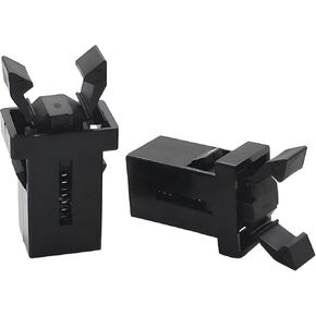 2PCS Car Sunglasses Holder Catch Latch, Bin Touch Lid Clips Self Locking Switch Replacement, Trash Can Press Buckle Overhead Console Roof Clips Glasses Holder Latches in Kuwait