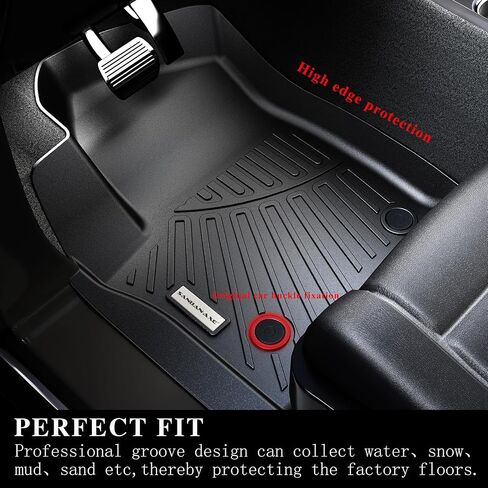 Floor Mats & Trunk mat for 2023 2024 Mercedes-Benz GLC (Not Fit GLC 300E /Coupe) Fit GLC 300 /GLC 43 AMG，TPE All Weather Protection 1st 2nd Row Car Floor Liners & Cargo Liner in Saudi Arabia