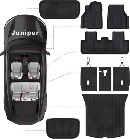 Floor Mats & Trunk mat for 2023 2024 Mercedes-Benz GLC (Not Fit GLC 300E /Coupe) Fit GLC 300 /GLC 43 AMG，TPE All Weather Protection 1st 2nd Row Car Floor Liners & Cargo Liner in Saudi Arabia