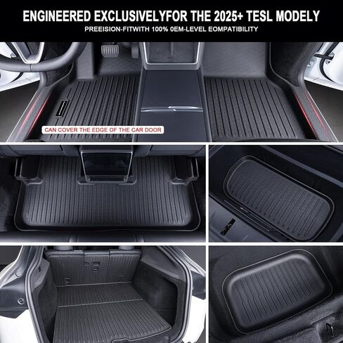 Floor Mats & Trunk mat for 2023 2024 Mercedes-Benz GLC (Not Fit GLC 300E /Coupe) Fit GLC 300 /GLC 43 AMG，TPE All Weather Protection 1st 2nd Row Car Floor Liners & Cargo Liner in Saudi Arabia