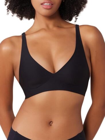 Tarbo Deep-V Neck Bra Padded Seamless Bralettes Fabrics Everyday Basic Sleeping Bras in Saudi Arabia