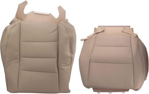 AUTOKAY Driver Bottom & Lean Back Seat Cover Fits for Honda Accord 2008-2012 - Tan in Saudi Arabia