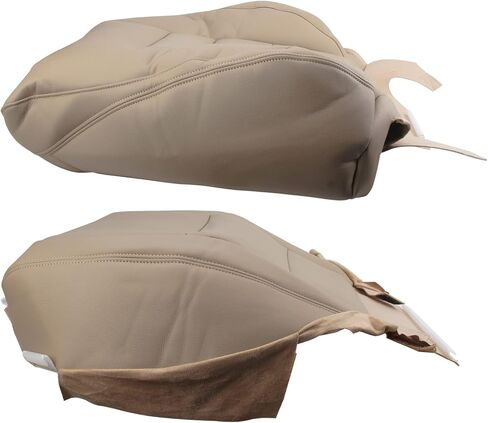 AUTOKAY Driver Bottom & Lean Back Seat Cover Fits for Honda Accord 2008-2012 - Tan in Saudi Arabia
