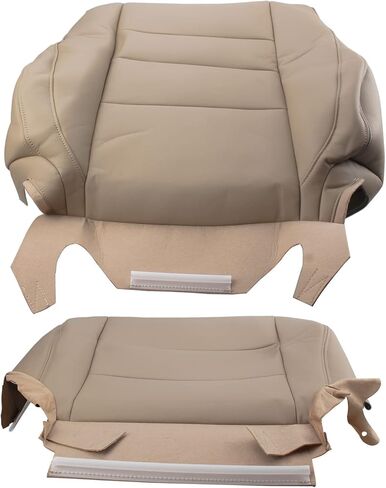 AUTOKAY Driver Bottom & Lean Back Seat Cover Fits for Honda Accord 2008-2012 - Tan in Saudi Arabia