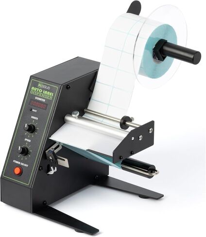 U.S. Solid Automatic Label Dispenser Label Stripper Machine Auto Counting 0-999999, Label Width 4-140 mm Length 3-150mm, Speed Adjustable in Saudi Arabia