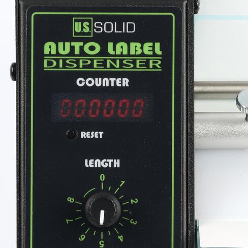 U.S. Solid Automatic Label Dispenser Label Stripper Machine Auto Counting 0-999999, Label Width 4-140 mm Length 3-150mm, Speed Adjustable in Saudi Arabia
