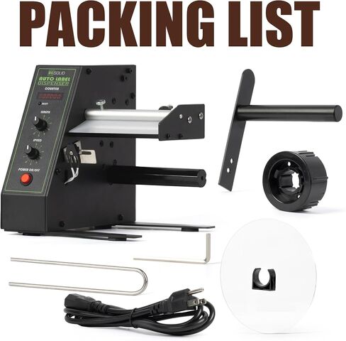 U.S. Solid Automatic Label Dispenser Label Stripper Machine Auto Counting 0-999999, Label Width 4-140 mm Length 3-150mm, Speed Adjustable in Saudi Arabia