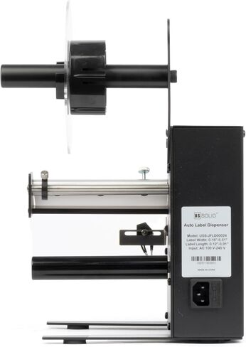 U.S. Solid Automatic Label Dispenser Label Stripper Machine Auto Counting 0-999999, Label Width 4-140 mm Length 3-150mm, Speed Adjustable in Saudi Arabia