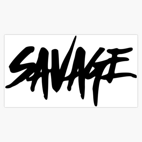 ملصق ملصق Savage ملصق Vinyl Secal 5 " in Saudi Arabia