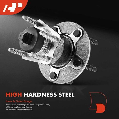 A-Premium Rear Wheel Bearing and Hub Assembly with ABS & 5-Lug Compatible with Chevrolet Cobalt 2005-2010, HHR 2008-2011, Pontiac G5 2007-2010, Pursuit 2005-2006, Saturn Ion 2004-2007 in Saudi Arabia