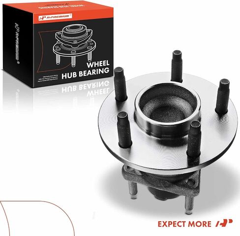 A-Premium Rear Wheel Bearing and Hub Assembly with ABS & 5-Lug Compatible with Chevrolet Cobalt 2005-2010, HHR 2008-2011, Pontiac G5 2007-2010, Pursuit 2005-2006, Saturn Ion 2004-2007 in Saudi Arabia