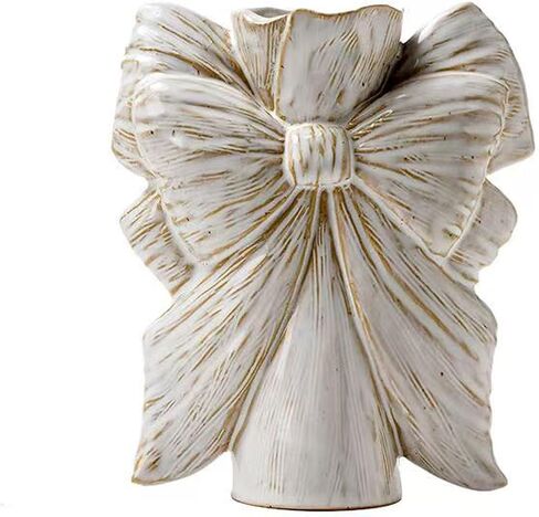 مزهرية صغيرة من السيراميك الأبيض الحديثة Wabi Sabi Seramic Flower Vase ، مزهريات فريدة من فريدة من نوعها للزهور مع مقبض ، مزهرية زخرفية على طراز بوهو المصنوعة يدويًا للديكور المنزلي in Kuwait