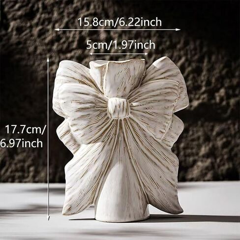مزهرية صغيرة من السيراميك الأبيض الحديثة Wabi Sabi Seramic Flower Vase ، مزهريات فريدة من فريدة من نوعها للزهور مع مقبض ، مزهرية زخرفية على طراز بوهو المصنوعة يدويًا للديكور المنزلي in Kuwait