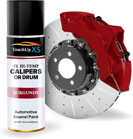 Touchupxs-High Temp Brake الفرجار/الطبول معطف المينا 1K Burgundy-Aerosol in Saudi Arabia