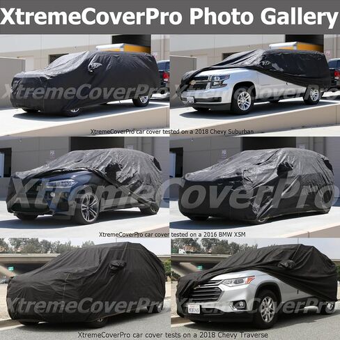 Car Cover fits 1997 1998 1999 2000 2001 2002 2003 2004 Mitsubishi Montero Sport XTREMECOVERPRO PRO Series Black in Kuwait