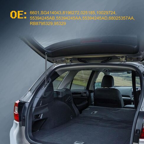 ASAPE 6601 LEAR LIFT يدعم الدعامات الصدمات مناسبة لجيب جراند شيروكي 2005-2010 ، تدعم رفع زجاج النافذة الخلفية حزمة 2 in Saudi Arabia