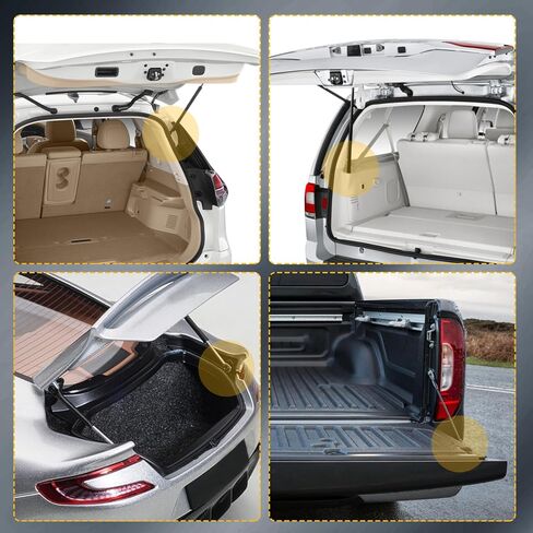 ASAPE 6601 LEAR LIFT يدعم الدعامات الصدمات مناسبة لجيب جراند شيروكي 2005-2010 ، تدعم رفع زجاج النافذة الخلفية حزمة 2 in Saudi Arabia