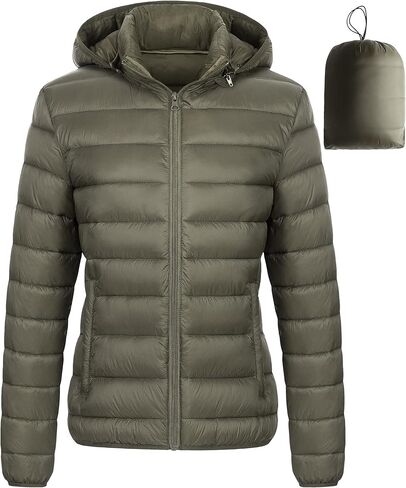 Chrisuno Women Women Lightweight Short Puffer Stack in Kuwait