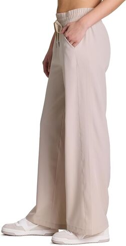 RBX Activewear Wide Leg Pant for Women, Super Lightweight Quick Drying Weekend Pant with Pockets in Saudi Arabia