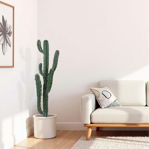 Artificial Cactus 36inch Faux Cacti Fake Saguaro Plants for Indoor Outdoor Home Office Garden Decor in Saudi Arabia