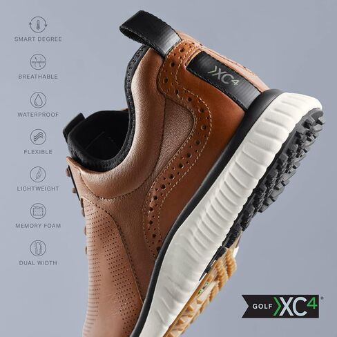 Johnston & Murphy Men XC4 H1-Luxe Hybrid White Waterproof Full Grain 9.5 M US in Saudi Arabia