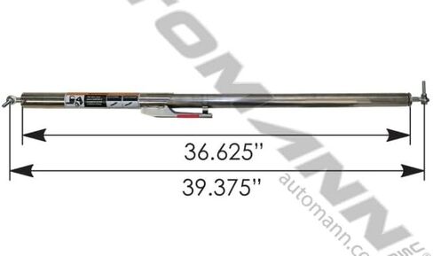 After Market Hood Strut with Lock Compatible Kenworth T660 RH Hood Strut Hood Shock Locking Compatible Kenworth Part Number (MSS104600000032) in Saudi Arabia
