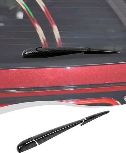 Hoolcar خلفي ملحقات ممسحة الزجاج الأمامي غطاء شفرة النافذة الخلفية تقليم متوفرة مع Dodge Durango 2011-2025 ، Chrome in Kuwait