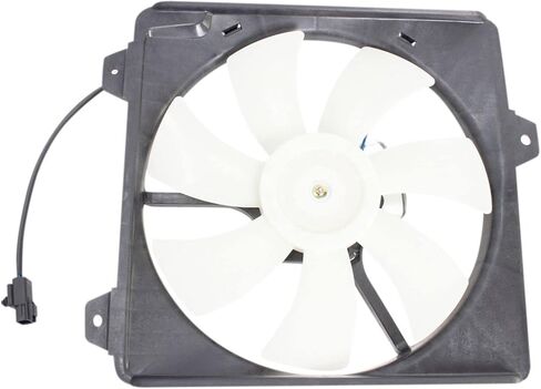 Right A/C Condenser Cooling Fan Assembly Passenger Side Compatible with 2001-2005 Toyota RAV4 TO3115127 in Saudi Arabia