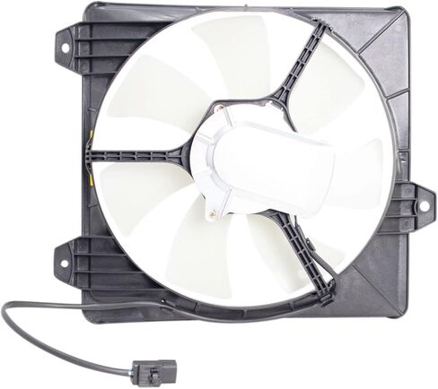 Right A/C Condenser Cooling Fan Assembly Passenger Side Compatible with 2001-2005 Toyota RAV4 TO3115127 in Saudi Arabia