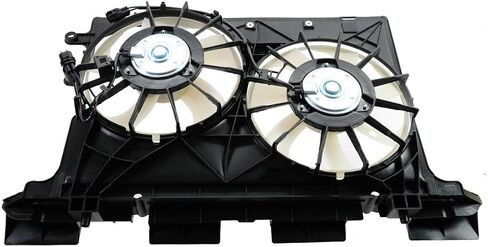 Replacement Radiator Dual Cooling Fan Assembly 11-16 Compatible with Scion tC in Saudi Arabia