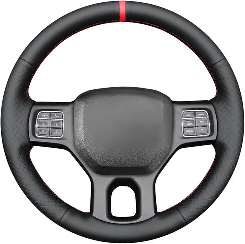 أغطية عجلة القيادة Mewant لـ Dodge RAM 1500/1500 Classic / 2500/3500 / 5500 غلاف عجلة مقود يدويًا in Saudi Arabia