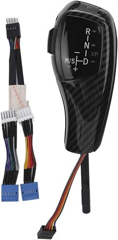 LED Shift Knob for JDM F Series E90 328 - F30 LHD Automatic Gear Lever Retrofit Kit for E92 E84 E89 (Carbon Fiber) in Kuwait