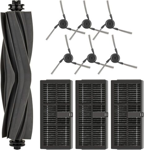 (6 Pack) X40 Ultra Replacement HEPA Filter for Dreame X40 Ultra/ L10s Pro Ultra Heat/ X30 Ultra/ L10s Ultra Gen 2/ L40 Ultra Robot Vacuum Cleaner, Filters Accessories Kit 6 Pieces, Replacement Parts in Kuwait