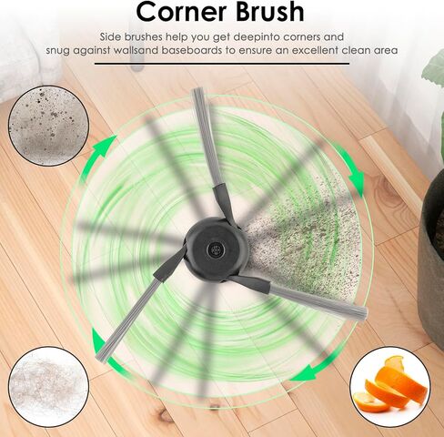 (6 Pack) X40 Ultra Replacement HEPA Filter for Dreame X40 Ultra/ L10s Pro Ultra Heat/ X30 Ultra/ L10s Ultra Gen 2/ L40 Ultra Robot Vacuum Cleaner, Filters Accessories Kit 6 Pieces, Replacement Parts in Kuwait