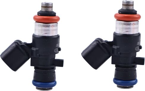Jeenda 2PCS حقن الوقود 27400015 متوافق مع 2017 Harley-Davidson Milwaukee ثمانية جولة FLH FLT M8 Touring 17-24 in Saudi Arabia