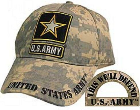 شعار الجيش الأمريكي Star Logo Camouflage Hat Cap المنتج المرخص in Saudi Arabia